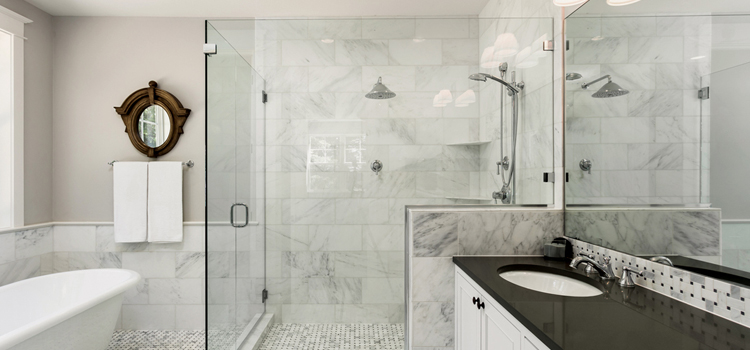 bathroom shower door installation in California City